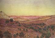 Thomas Seddon Thi Hills of Moab and the Valley of Hinnom (mk46) Sweden oil painting artist